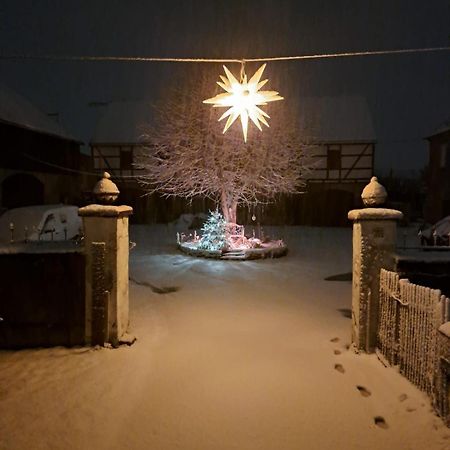 Monteur-Ferienwohnung Ot Naundorf Naundorf  エクステリア 写真